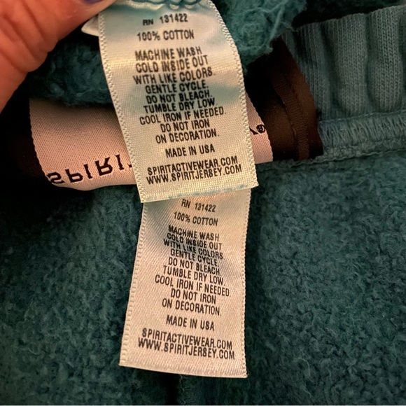 Spirit Jersey Oversized Neon Rose/Melrose Loungewear XS NWT Sweatshirt - Picture 5 of 6